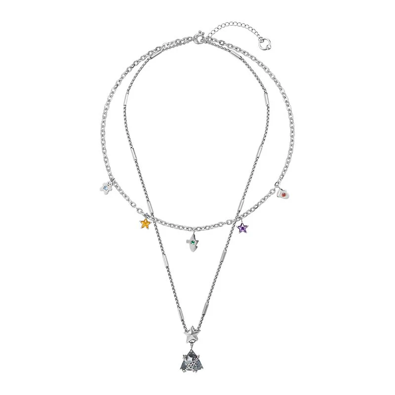 Christmas Tree Pendant Necklace - Image 2