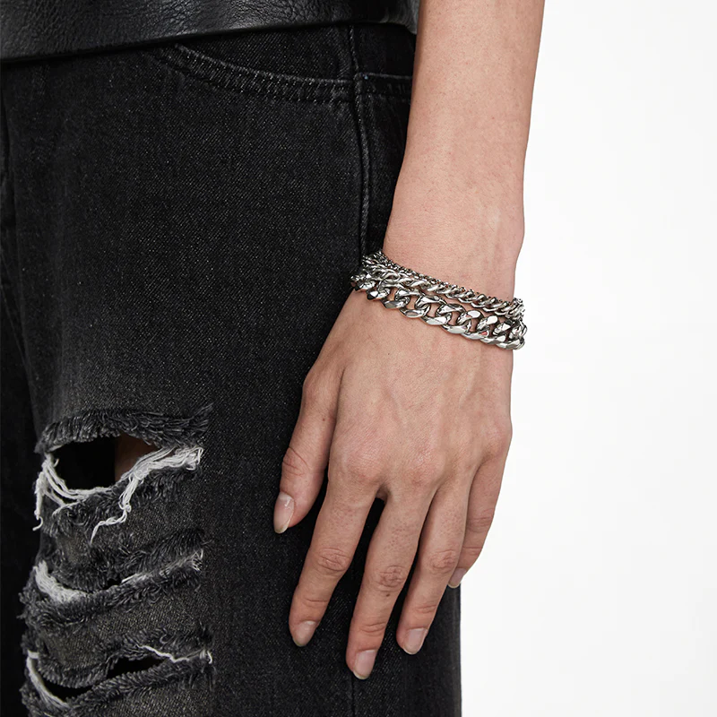 EDEN Three-dimensional Snake Bone Decorative Detachable Necklace/Bracelet/Earrings - Image 2