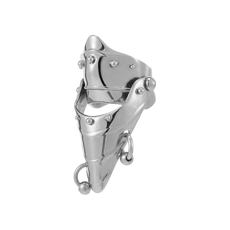 Knight Armor Ear Cuff