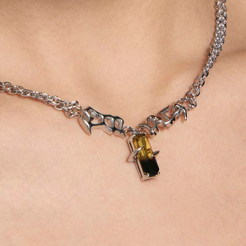 Stilyaga Gradient Tourmaline Necklace - Image 5